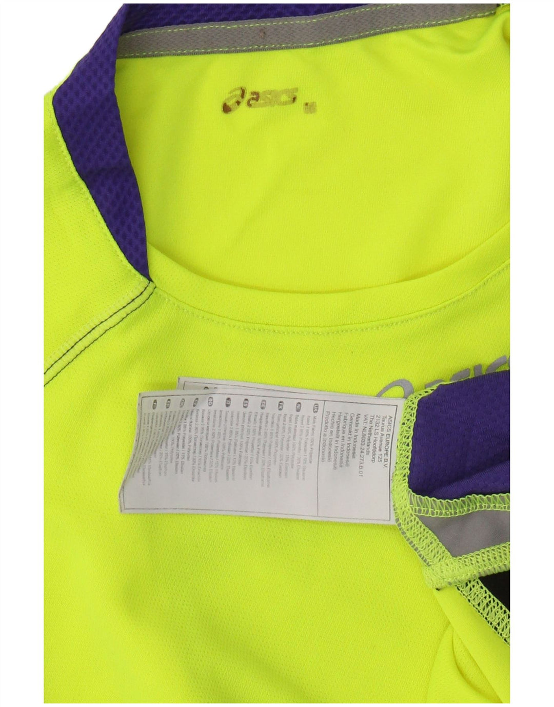 ASICS muški gornji dio prsluka mali žuti poliester u boji