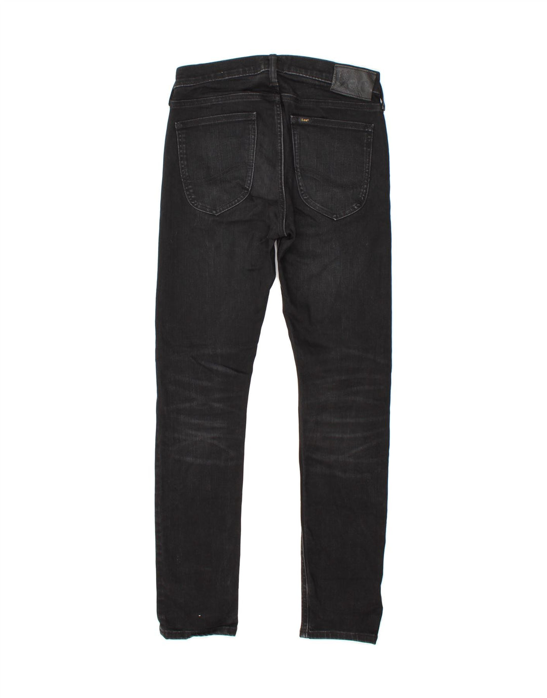 LEE Womens Luke Slim Jeans W28 L32  Black Cotton Vintage Lee and Second-Hand Lee from Messina Hembry 