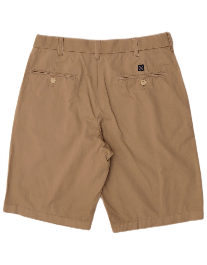 Marks & Spencer Mens Blue Harbor Chino kratke hlače W32 srednje bež pamuk