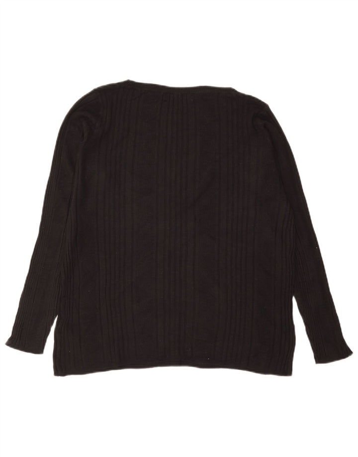 Top ženske bluze Marks & Spencer UK 18 XL crna viskoza