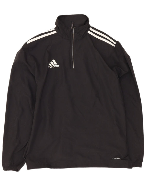 Adidas gornji dio trenirke otporan na klimatske uvjete UK 34/36 mali crni