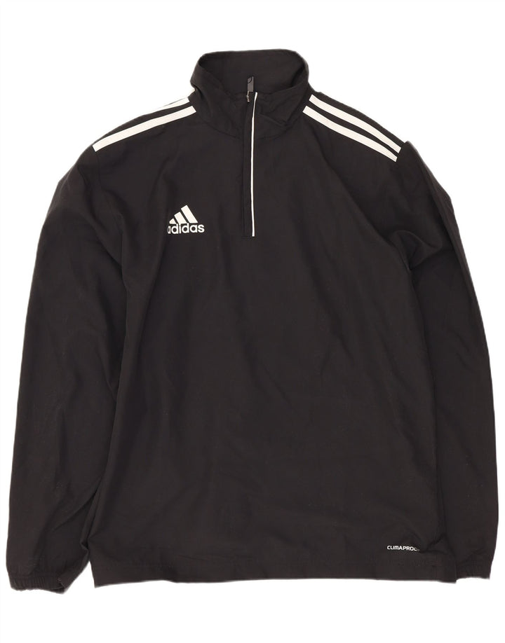 Adidas gornji dio trenirke otporan na klimatske uvjete UK 34/36 mali crni
