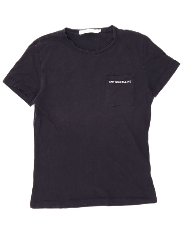 Calvin Klein Jeans muška majica kratkih rukava XS tamnoplavi pamuk
