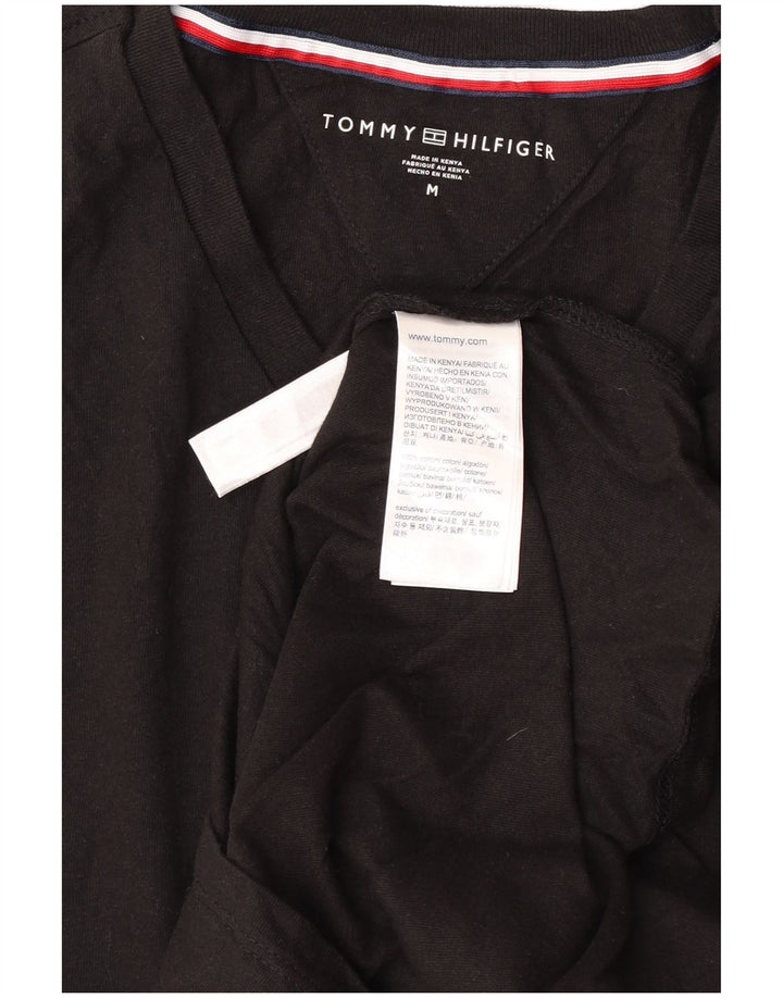 Tommy Hilfiger muška majica kratkih rukava srednji crni pamuk