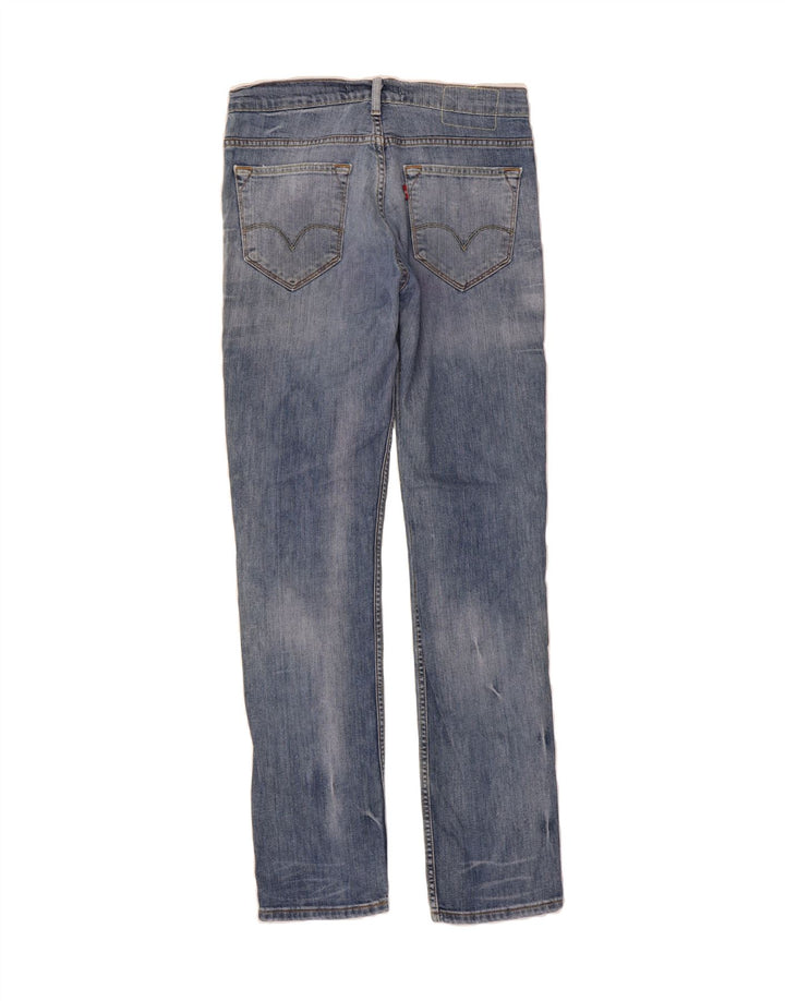 LEVI'S Mens 519 Slim Jeans W32 L34 Blue Vintage Levi's and Second-Hand Levi's from Messina Hembry 