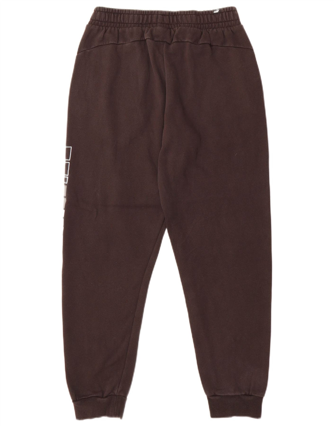 PUMA Mens Graphic Tracksuit Trousers Joggers Medium  Black