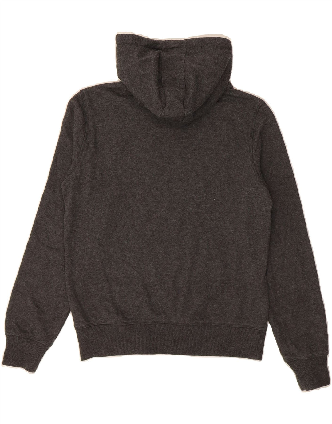 CHAMPION Womens Graphic Hoodie Jumper UK 14 Medium Grey Vintage Champion and Second-Hand Champion from Messina Hembry 