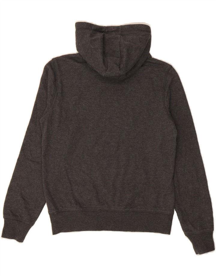 CHAMPION Womens Graphic Hoodie Jumper UK 14 Medium Grey Vintage Champion and Second-Hand Champion from Messina Hembry 