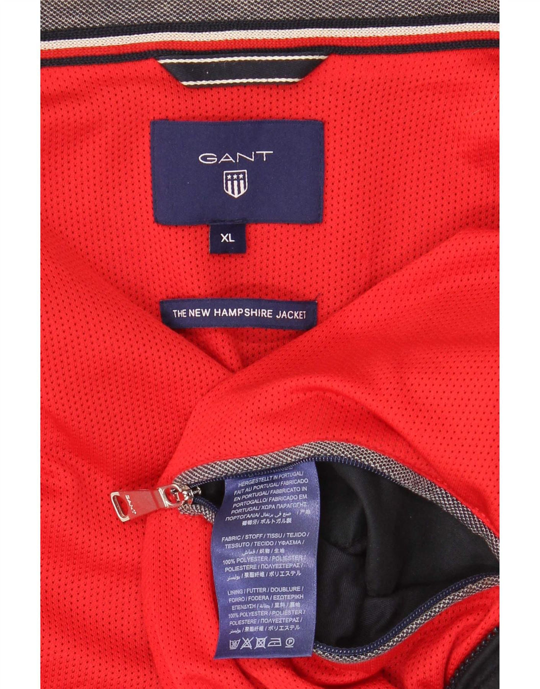 Gant muška bomber jakna UK 42 XL crni poliester