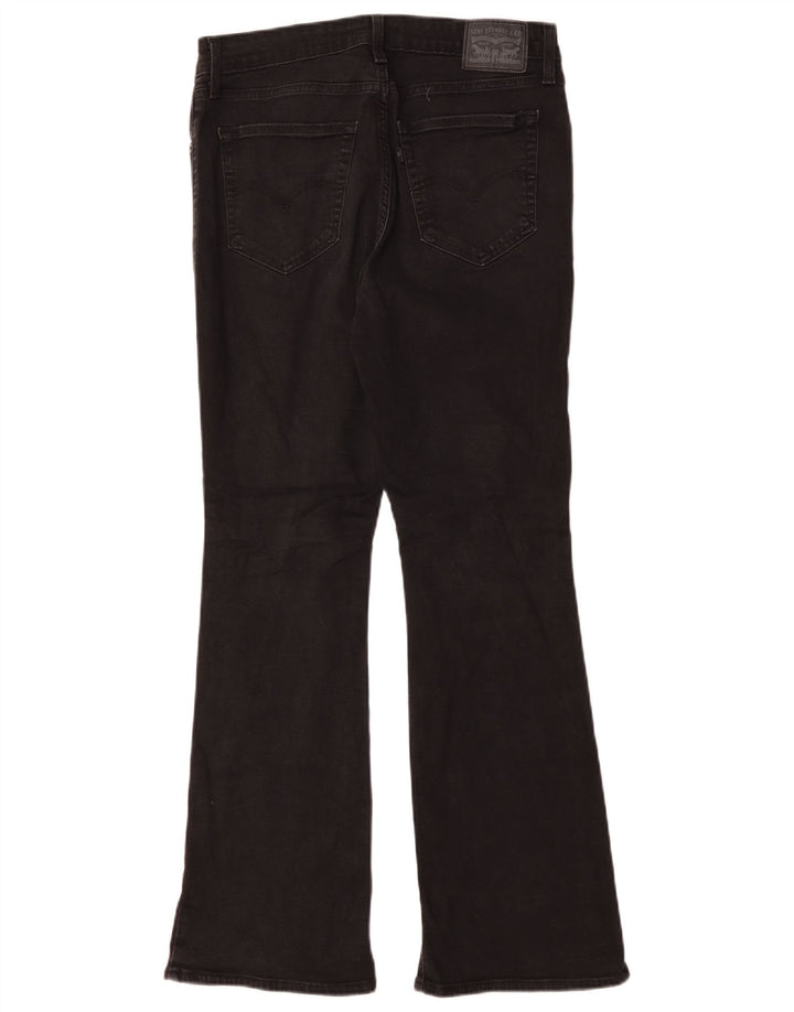Levi's ženske 725 traperice visokog rasta W31 L30 crni pamuk