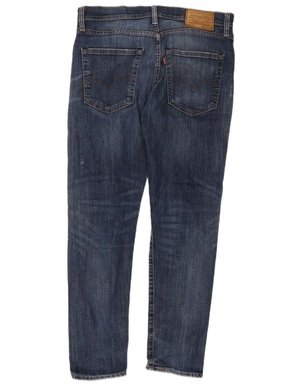 Levi's muške 512 uske sužene traperice W33 L30 plavi pamuk