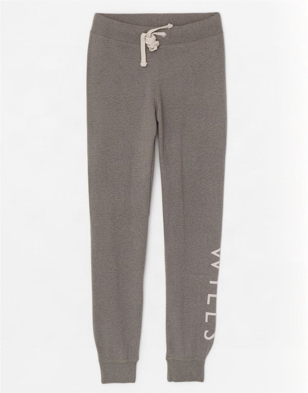 Jack Wills Ženska trenirka Hlače Joggers UK 10 Small Grey Flected