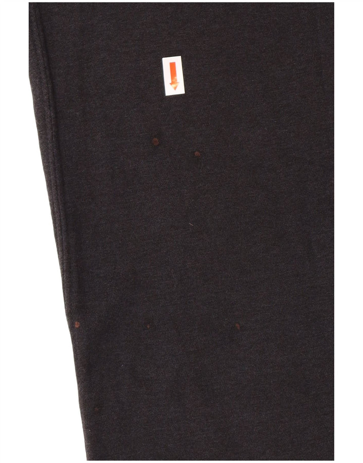 Nike Ženske grafičke trenirke Hlače Joggers UK 6 XS Crne pamučne sportske