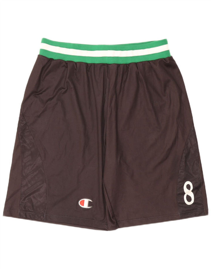 Champion muške sportske kratke hlače 4XL crni poliester u boji