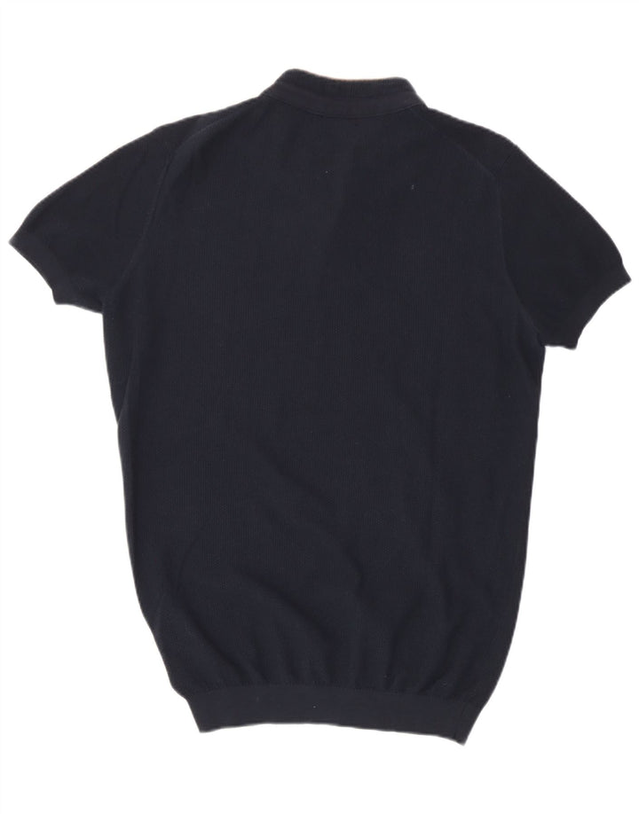 Massimo Dutti muška polo majica Srednje tamnoplavi pamuk