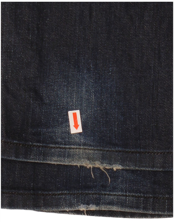 Diesel ženske traperice Soozy Bootcut W26 L32 tamnoplavi pamuk