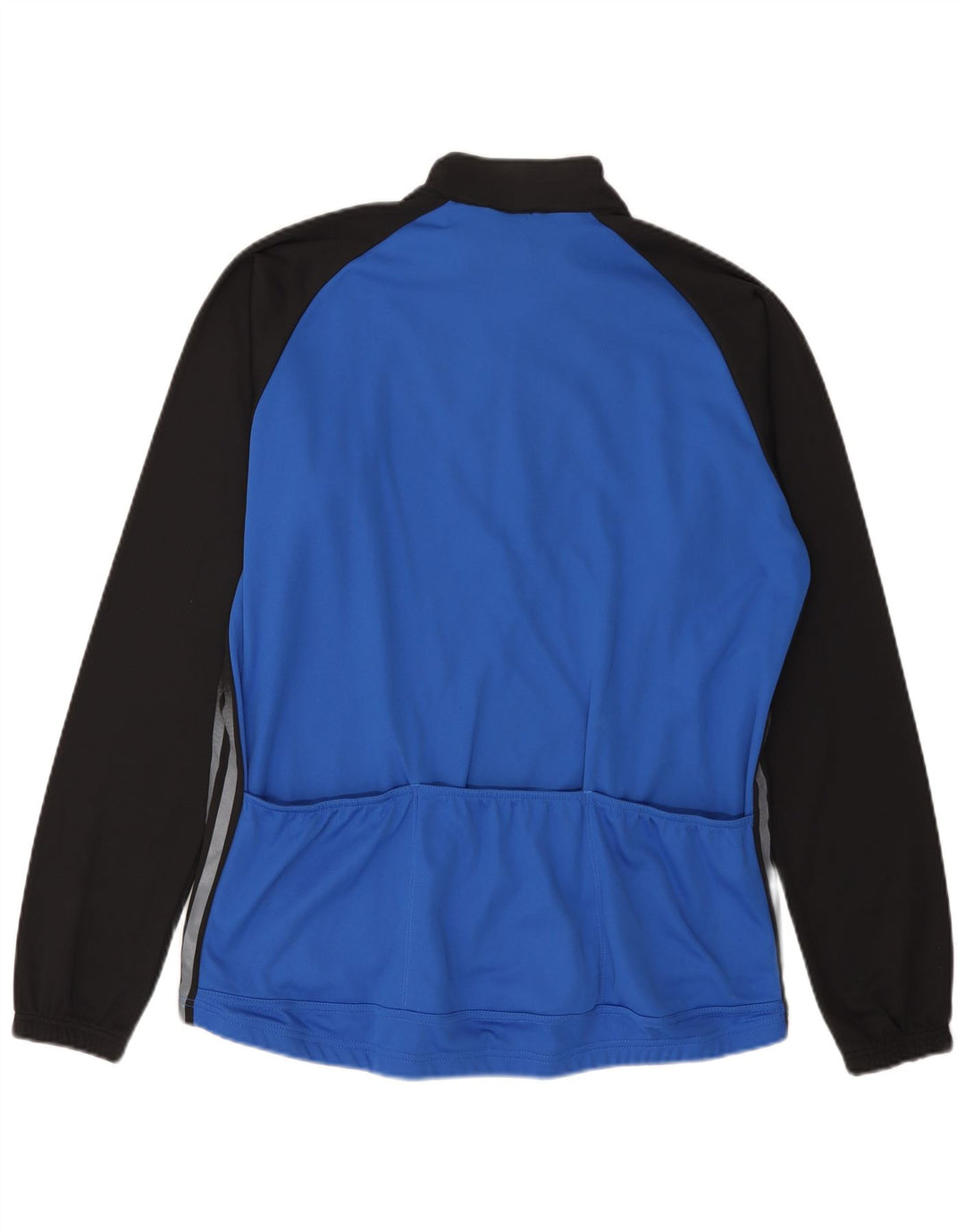 ADIDAS Mens Climawarm Pullover Tracksuit Top Large Blue Colourblock