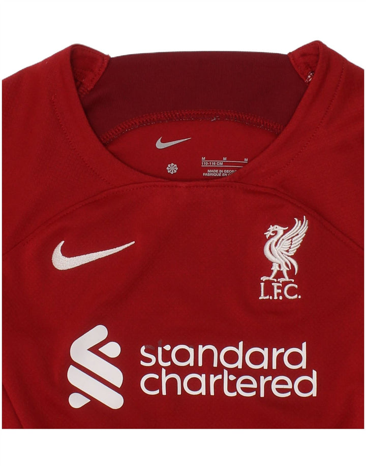 Nike Boys Liverpool Graphic T-Shirt Top 5-6 Years Red