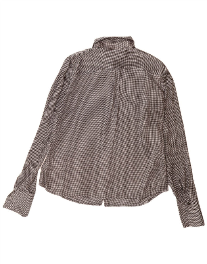 Brooks Brothers ženska bluza košulja 346 US 12 veliki sivi poliester