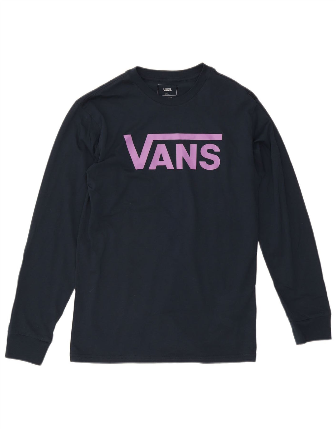 Vans klasična muška majica s dugim rukavima od tamnoplavog pamuka