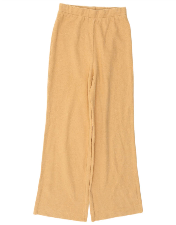 ZARA Ženske trenirke Hlače UK 8 Small Beige