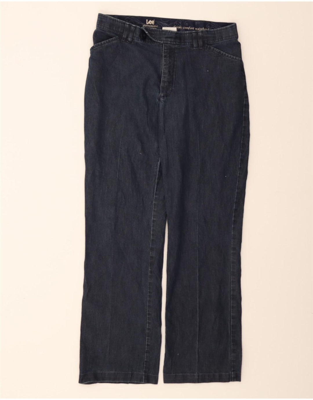 LEE Womens Platinum Label Straight Jeans US 10 Large W30 L30 Blue Vintage Lee and Second-Hand Lee from Messina Hembry 