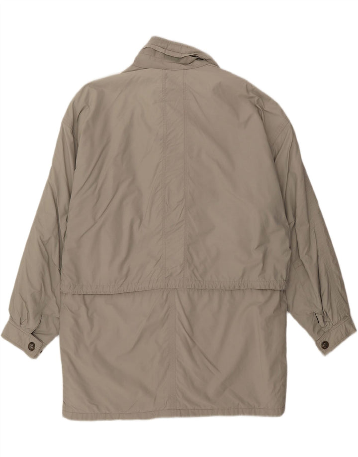 BUGATTI Muška Gore-Tex vjetrovka kaput IT 50 veliki sivi pamuk