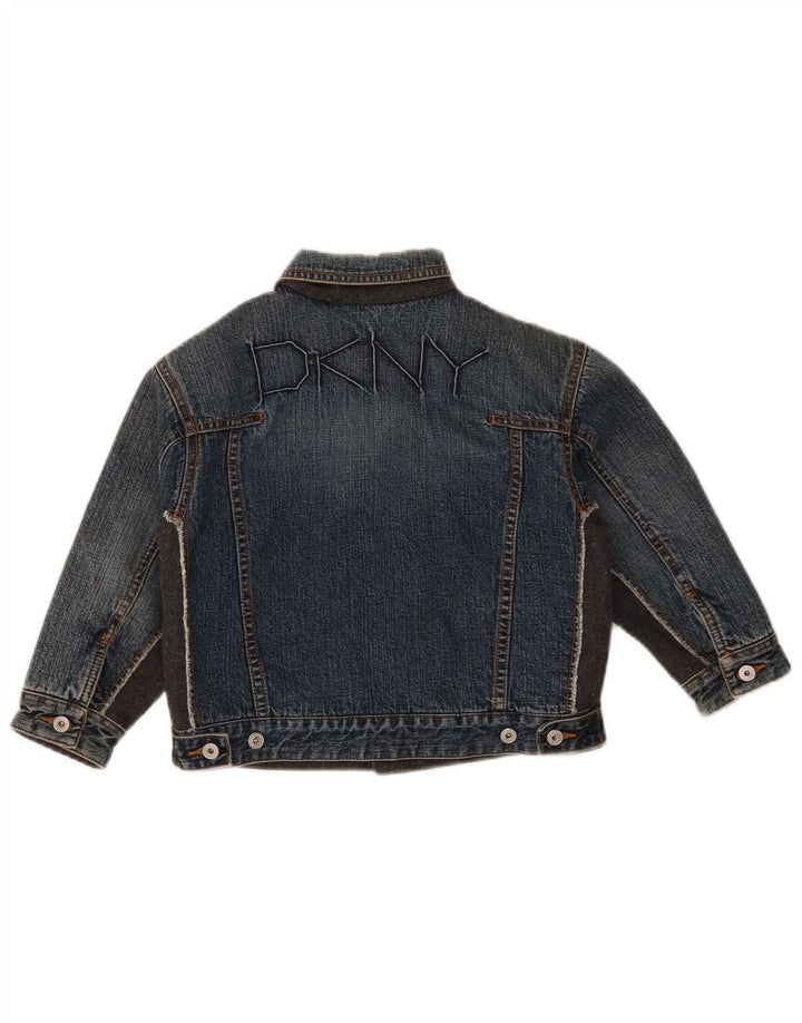 Dkny Boys Graphic Denim jakna 5-6 godina, plavi pamuk