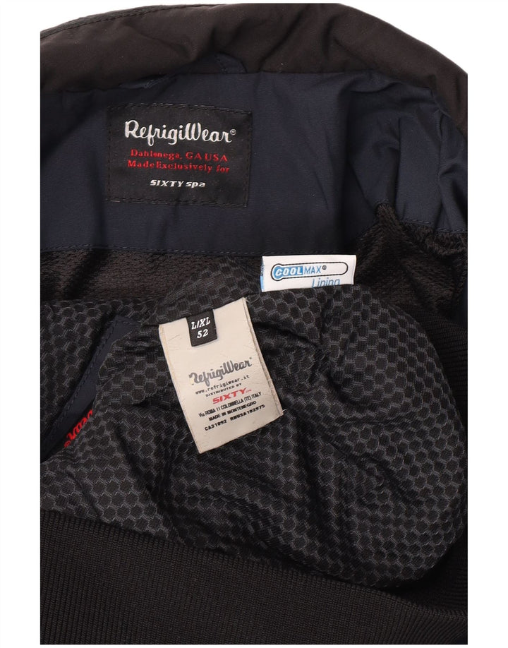 Refrigiwear muška bomber jakna UK 40 Large tamnoplavi poliamid