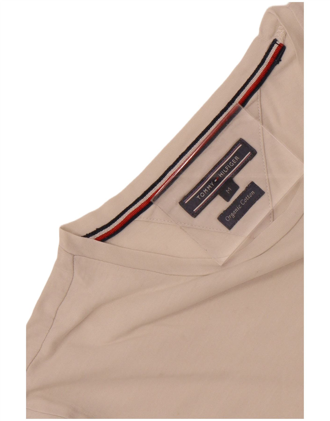Tommy Hilfiger muška majica kratkih rukava srednje veličine, bijeli pamuk