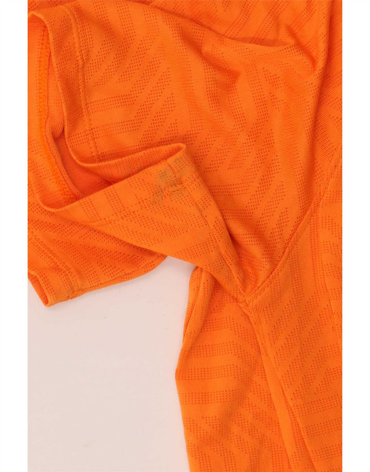 Under Armour muška majica kratkih rukava Mali narančasti geometrijski poliester