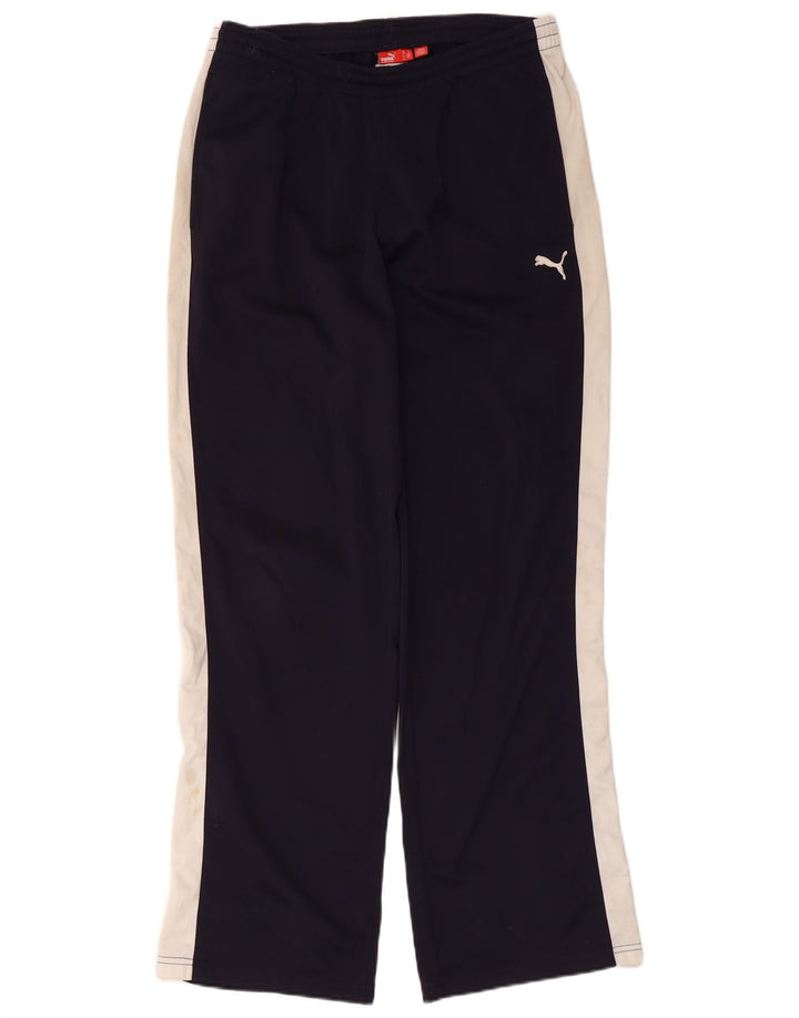 Puma muške hlače za trenirku Large Navy Blue Colourblock