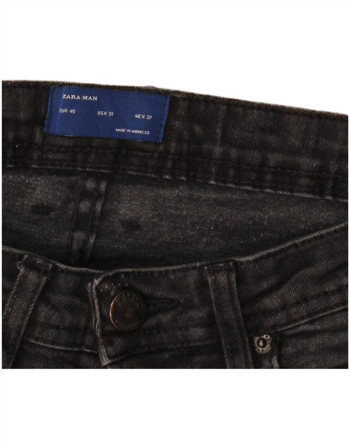 Zara muške uske traperice EU 40 srednje W31 L30 crne