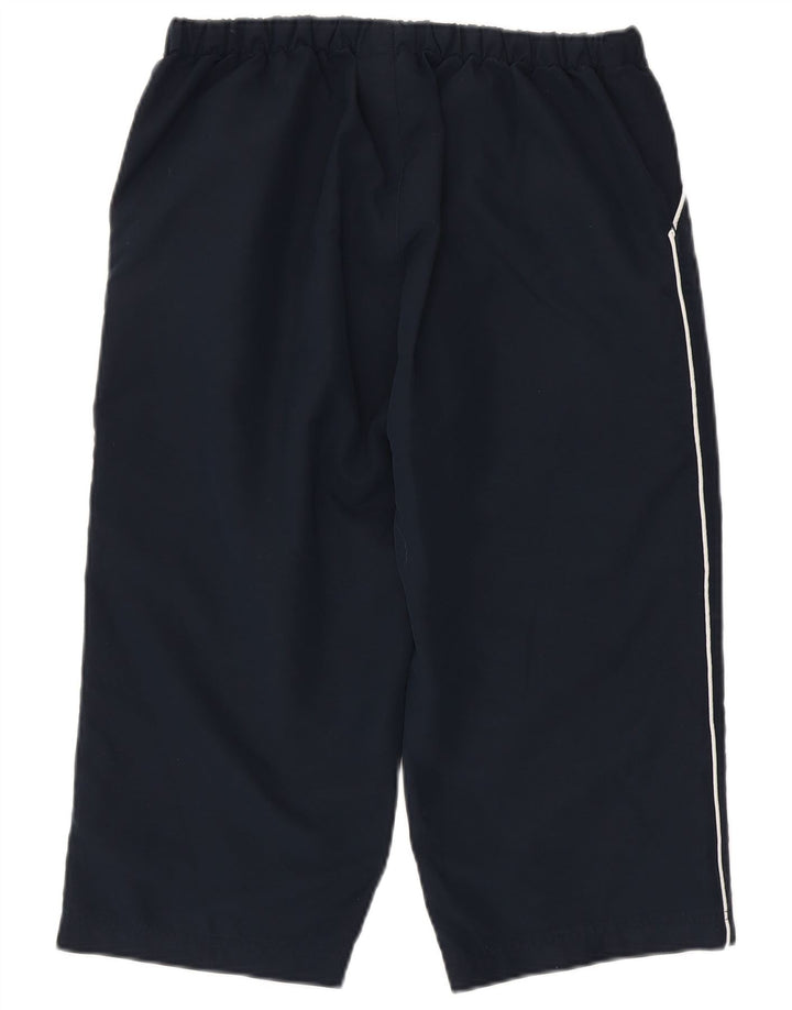 Reebok Ženske Capri Trenirke Hlače UK 14 Medium tamnoplavi poliester