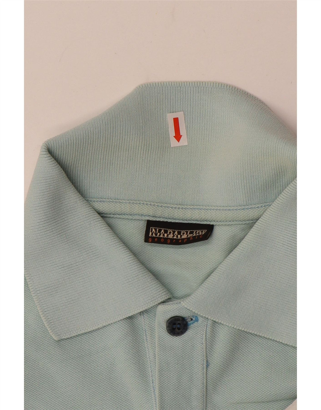 NAPAPIJRI Muška Geographic polo majica Mala plava pamuk blok boja