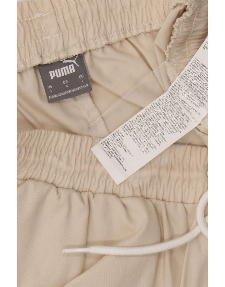 PUMA Muške sportske kratke hlače Large Beige Pamuk