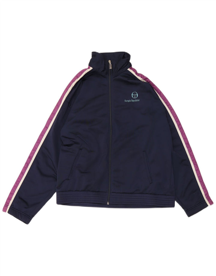 Sergio Tacchini muška gornja jakna za trenirku IT 48 srednje tamnoplava