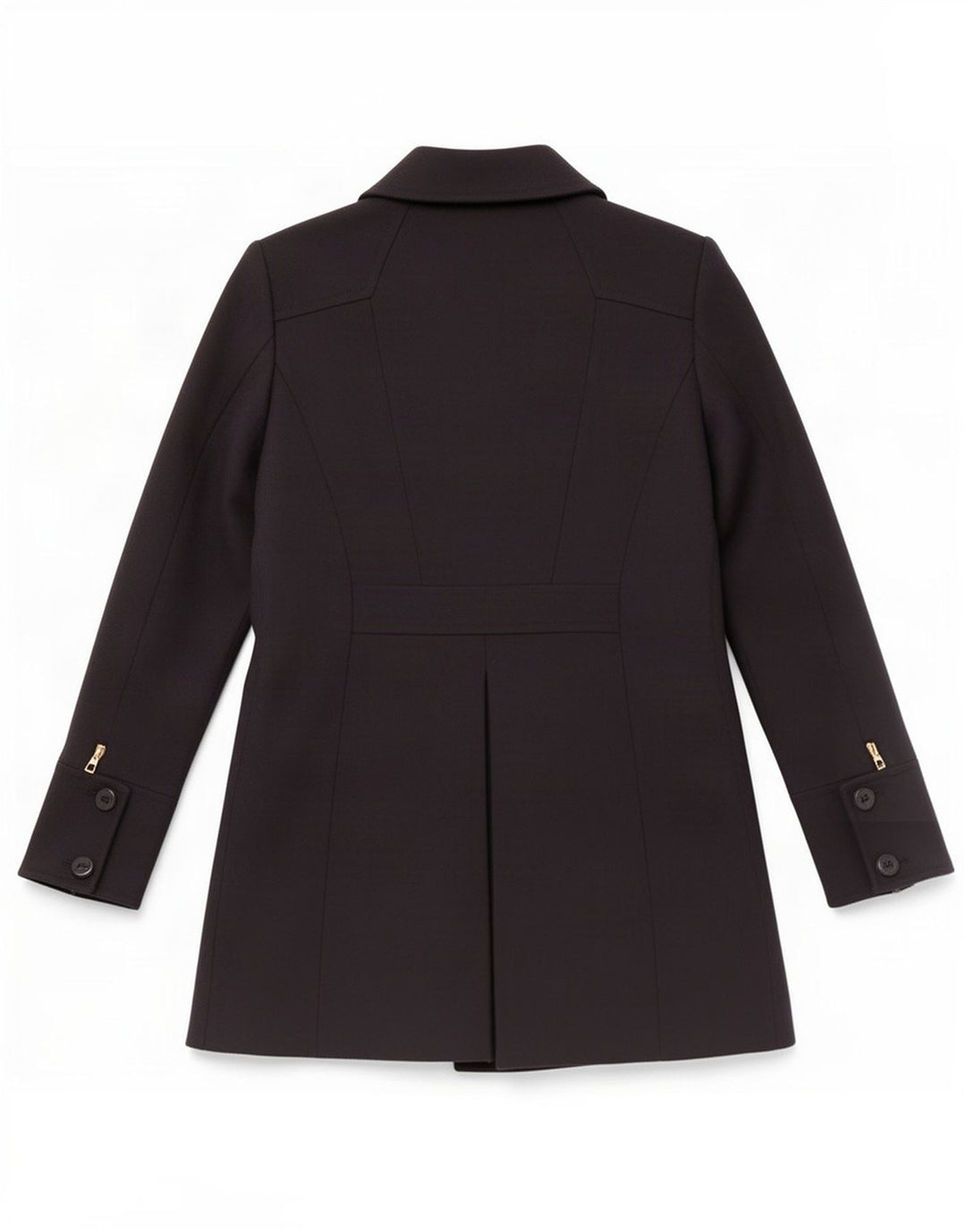 Reiss ženski kaput s dvorednim kopčanjem UK 12 Medium Navy Blue Polyester