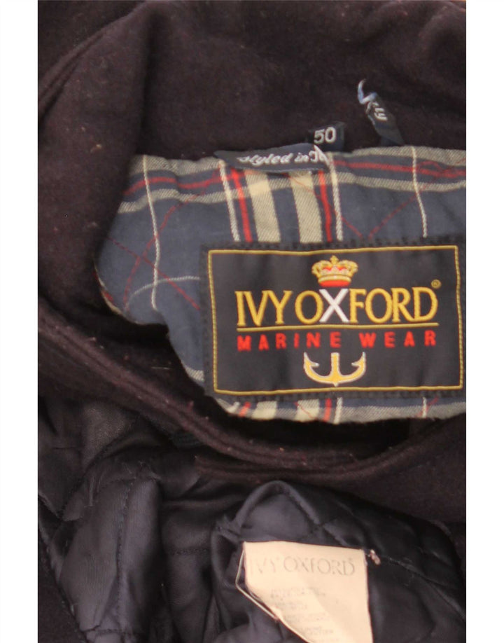 Ivy Oxford muški kaput IT 50 Large tamnoplava vuna