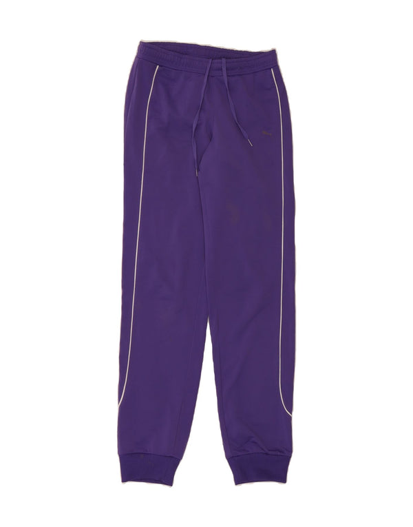 PUMA Ženska trenirka Hlače Joggers UK 10 Small Purple