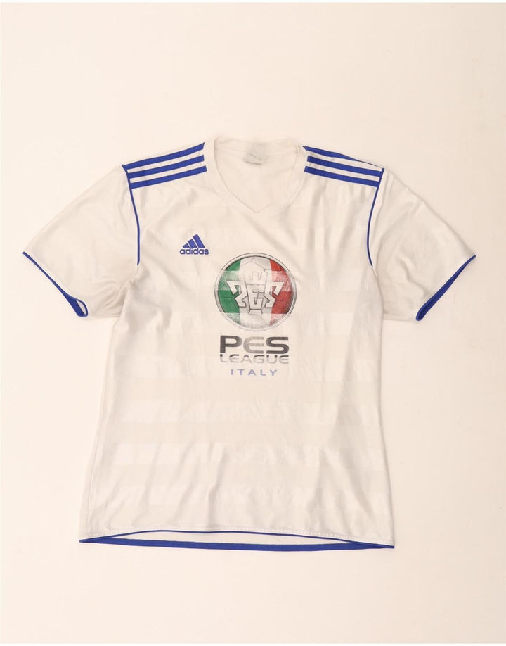 Adidas muška majica s grafičkim motivima, veliki bijeli poliester