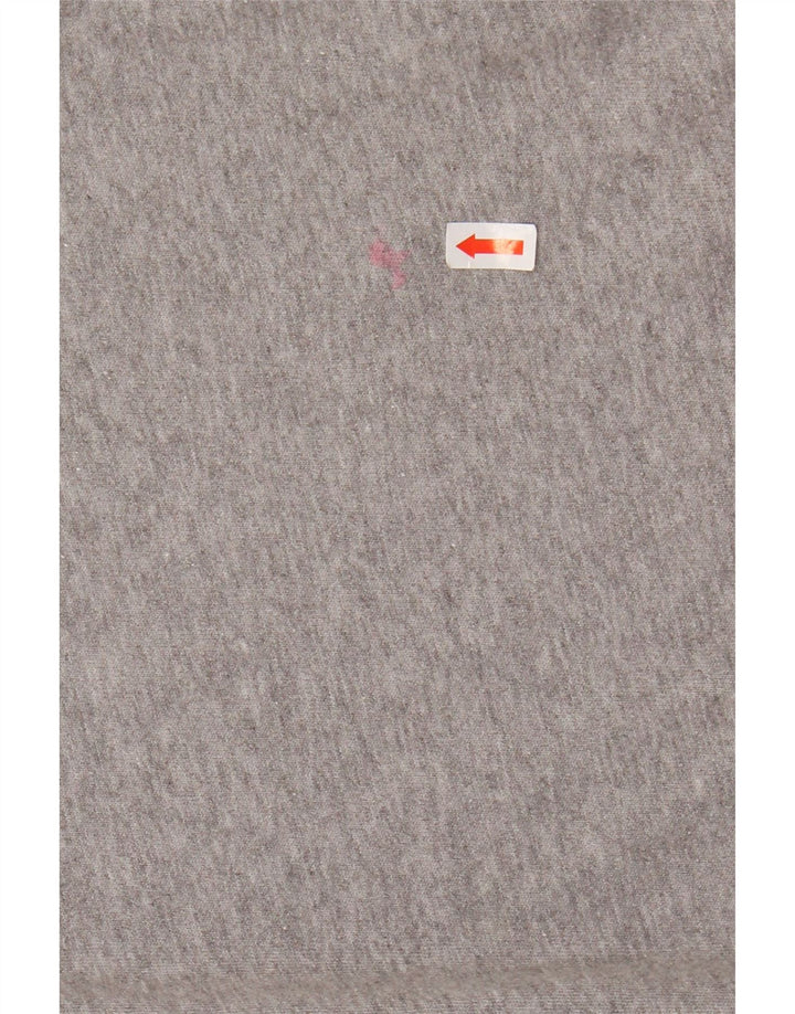 JACK WILLS Ženski džemper s grafičkim motivima UK 12 srednje sivo s pjegama