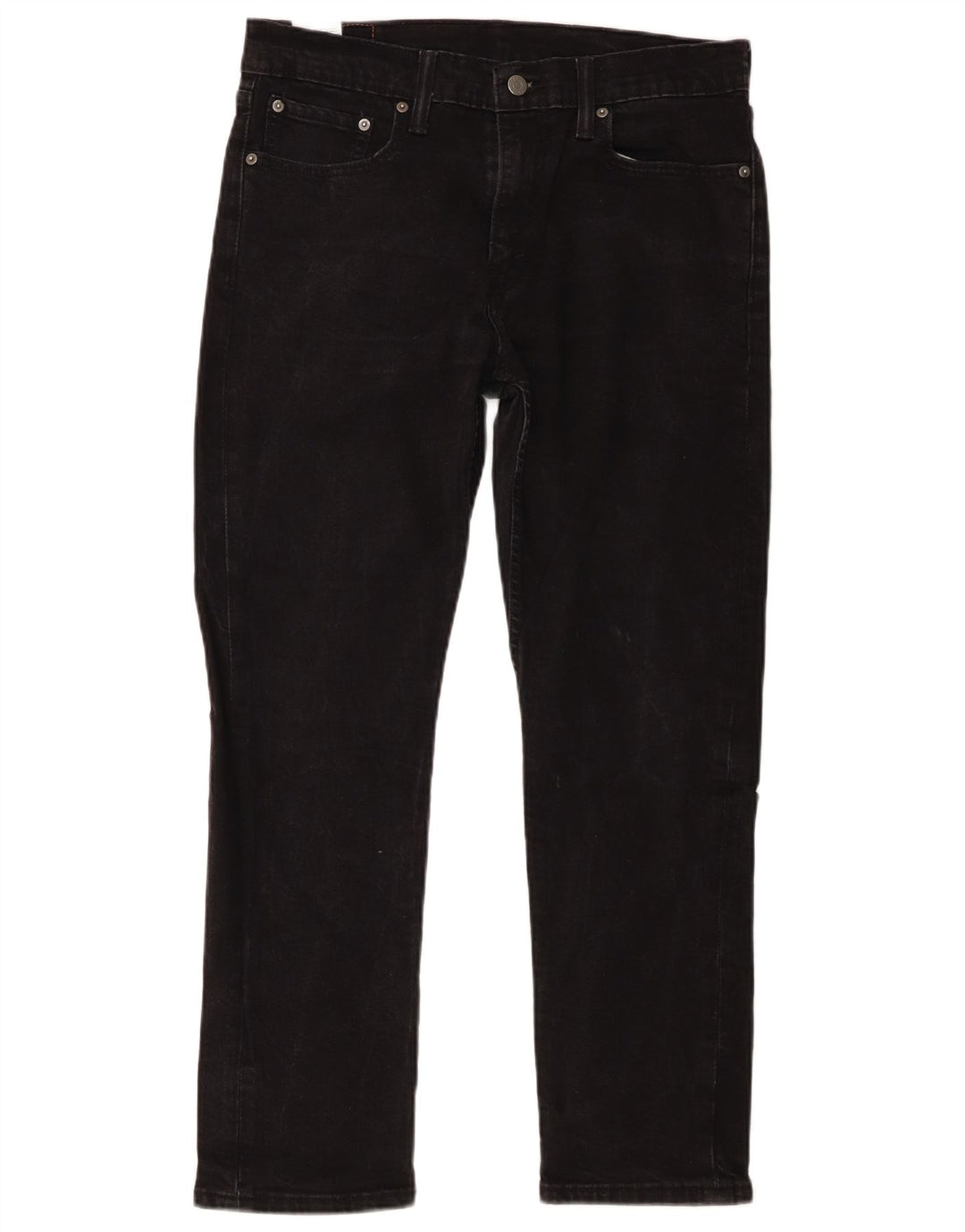 Levi's muške 502 ravne traperice W33 L27 crni pamuk