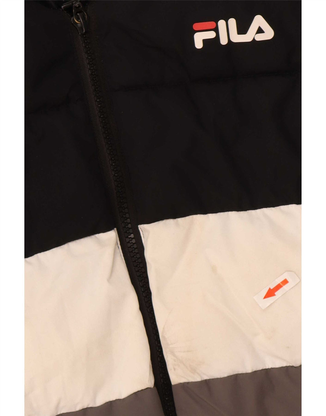 Fila Boys Graphic Podstavljena jakna 12-13 godina crna boja poliester