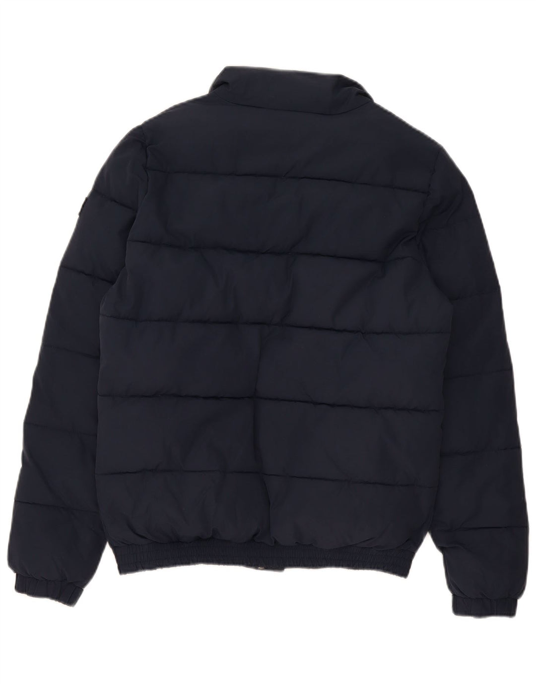 Superdry ženska prevelika podstavljena jakna UK 10 Mala tamnoplava poliester