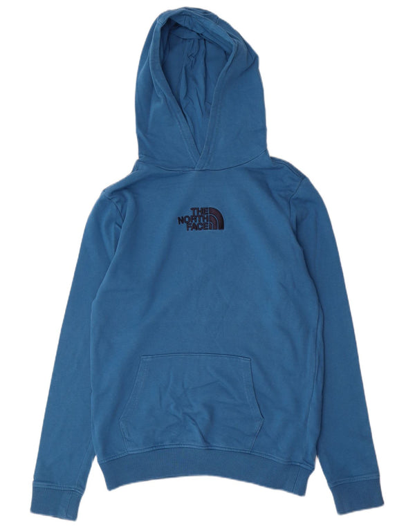 The North Face Boys majica s kapuljačom 14-15 godina XL plavi pamuk