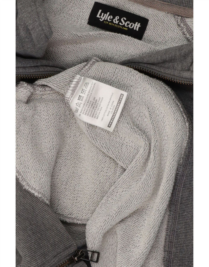LYLE & SCOTT Muška trenirka Gornja jakna Srednje sivi pamuk