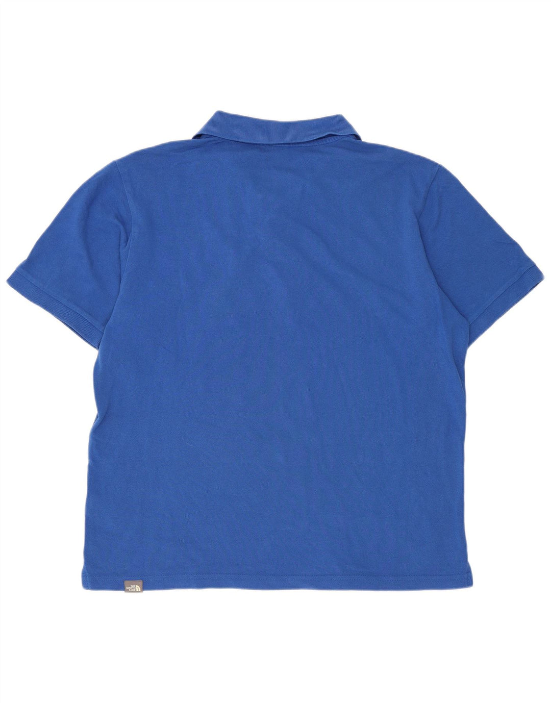 The North Face muška polo majica srednje plavi pamuk