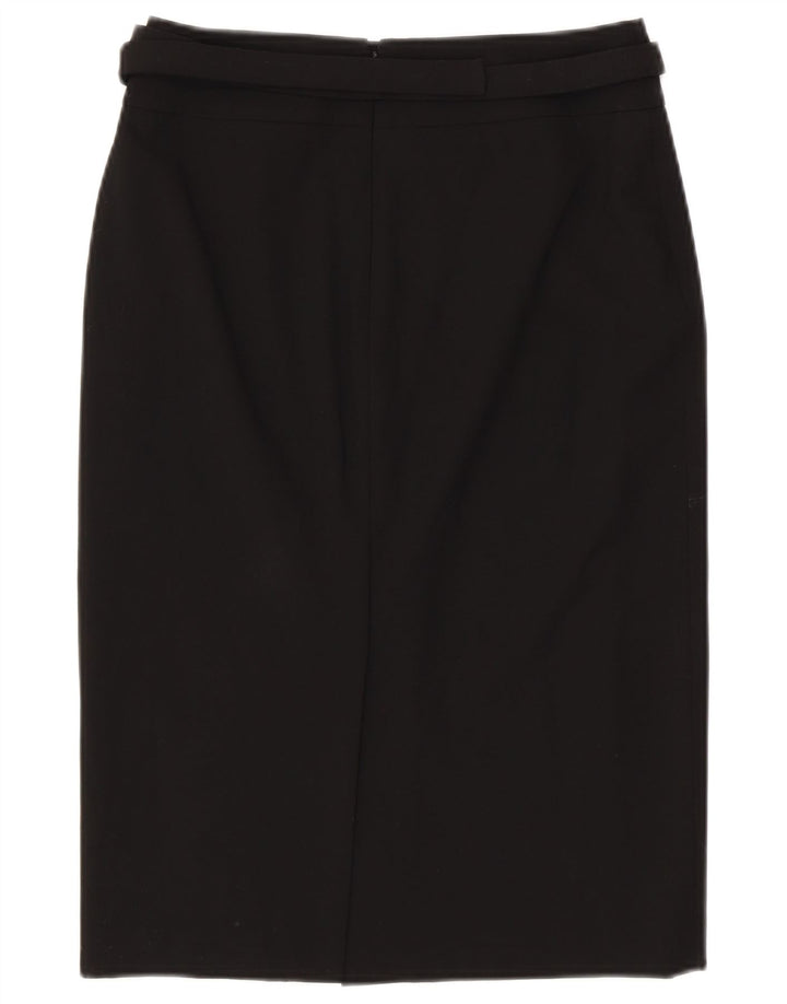 CALVIN KLEIN ženska pencil suknja US 2 XS W28 crni poliester