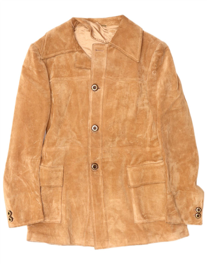 Vintage muška jakna sa 4 gumba IT 52 XL bež